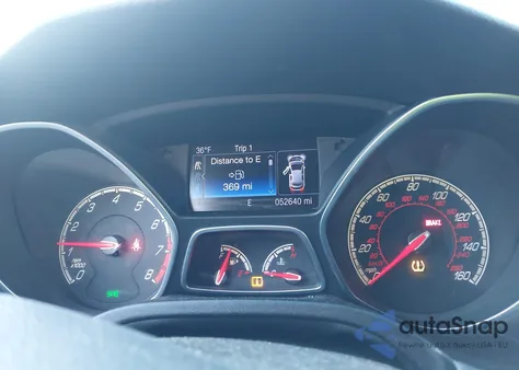 2013 Ford Focus St из США, поврежденный, VIN 1FADP3L9XDL191946